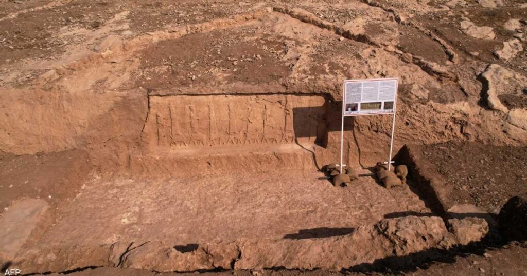 Pictures .. an archaeological garden in Iraq is 2700 years old