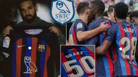 Drake, the “Al -Muhouous” singer, loses his bet on Barcelona and the Real Madrid star makes fun of him