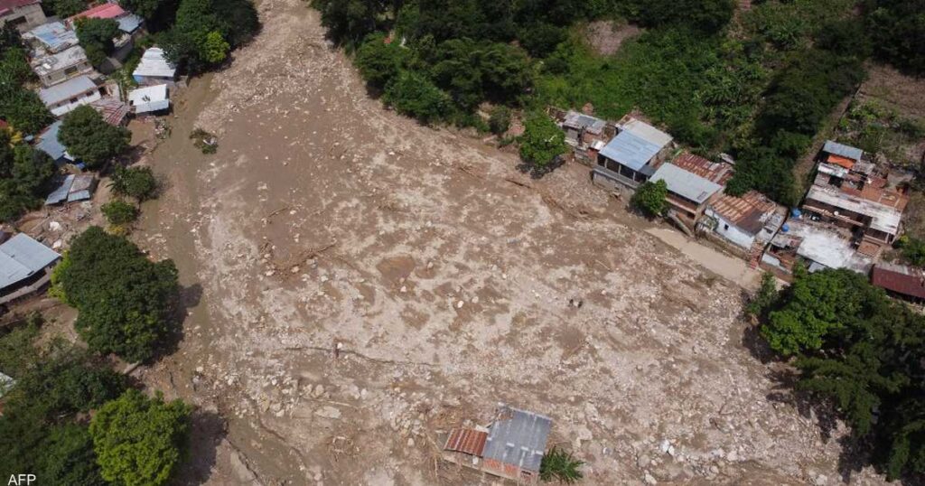 I was killed with a landslide in Venezuela … and a video of the torrential torrent