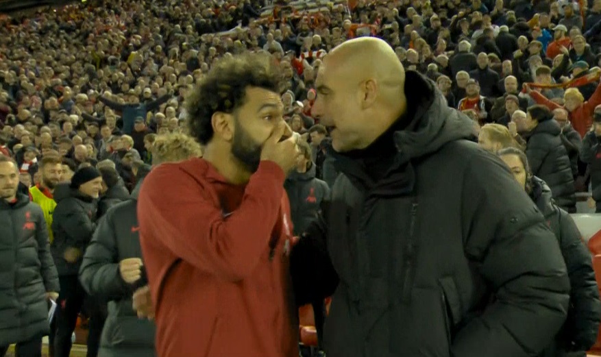 A lipstick reveals Mohamed Salah’s talk with Guardiola