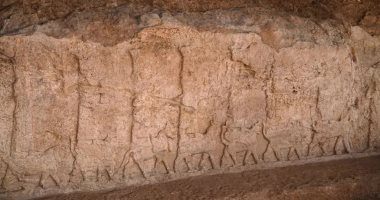 A Assyrian sculptures of 2700 years in Iraq revealed