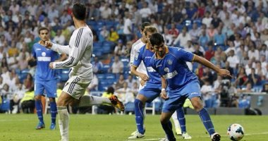 Jul Morning .. Ronaldo dazzles everyone with a heavy heel with the Real in the window of Getafe