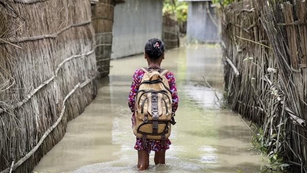 Climate change threatens a billion children around the world