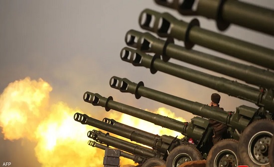 “Warning message” .. North Korea launches 250 artillery shells