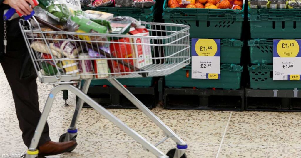 Again .. annual inflation in Britain above 10 percent