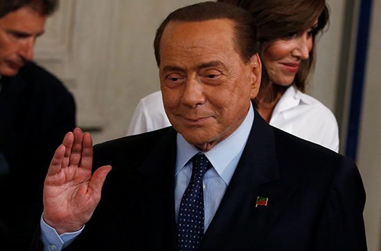 Berlusconi’s comments on the re -communication with Putin raises concerns