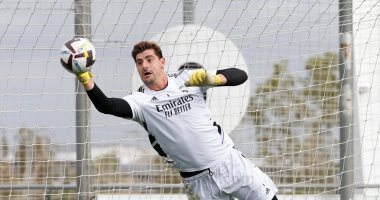 Courtois returns to Real Madrid training and is preparing to participate against Seville