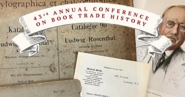 A conference on the role of families in the trade of ancient books since the 15th century in Europe