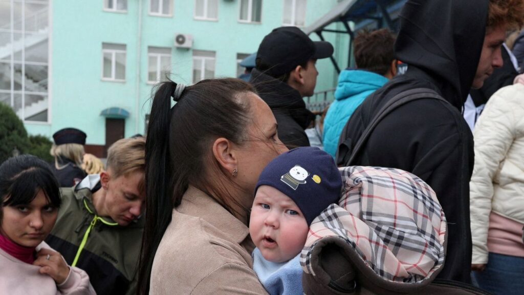 The pro -Russian authorities accuse Kyiv of the bombing of civilians who are evacuated from Jiason