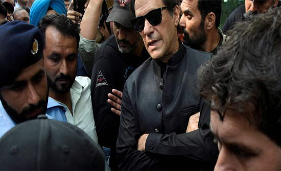 Pakistan .. Imran Khan was prevented from running for the elections for a period of five years