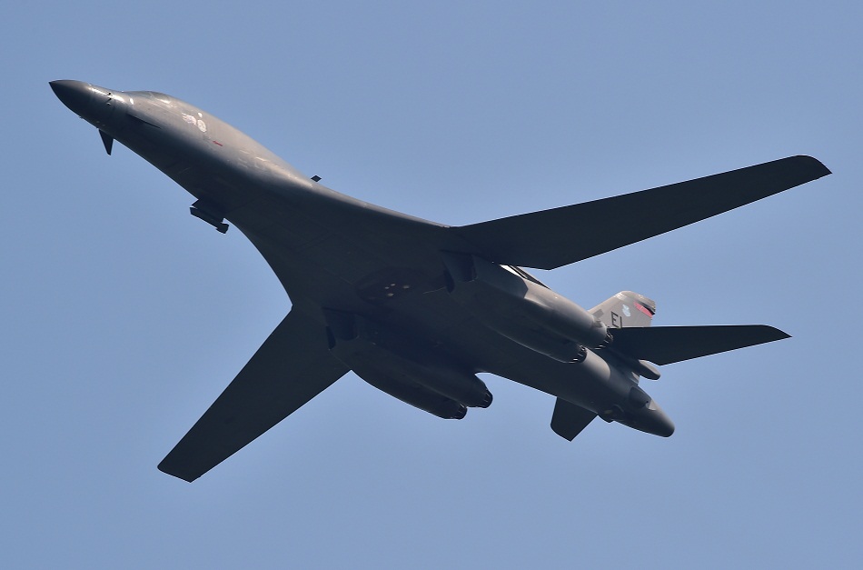 The US Army: The deployment of bombers in the Pacific Ocean aimed at deterring any possible provocation in the region