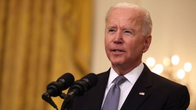 Biden: We recorded a decline in the economic deficit by $ 1.4 trillion this year