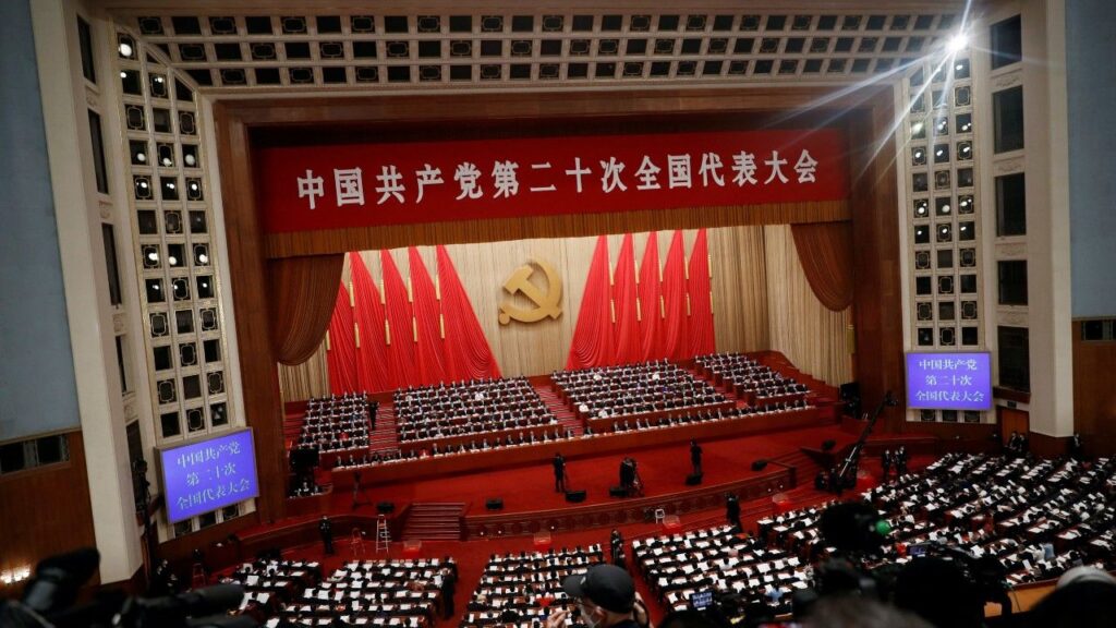 The Chinese president concludes the 20 Chinese Communist Party conference