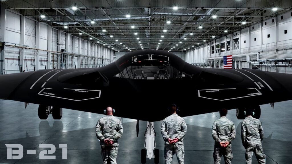 The United States reveals a new B-21 strategic launcher