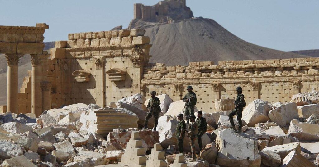 New mass graves near the ancient city of Palmyra