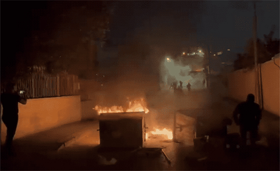 3 Israeli soldiers were injured during clashes in Shuafat camp in Jerusalem