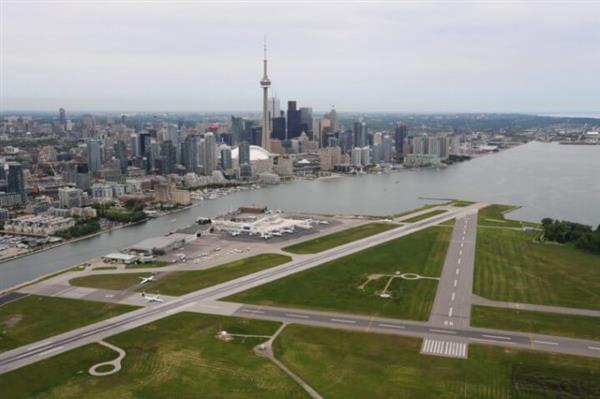 Canada .. suspending operations at the Billy Bishop airport in Toronto after finding a suspicious package