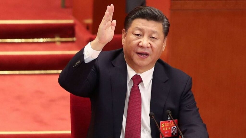 The Chinese president wins a third presidential term