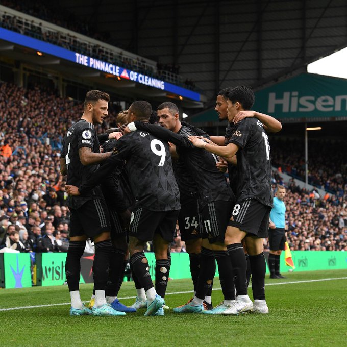 Offensive trio in the formation of Arsenal against Southampton in the English Premier League