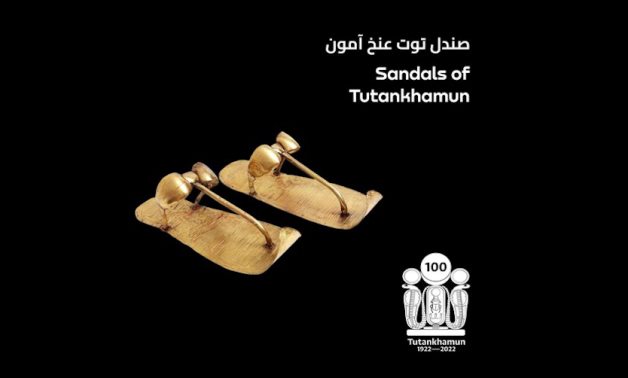 Tutankhamun’s tomb contained over 100 special footwear