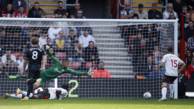 English Premier League .. Southampton provides a service for Manchester City