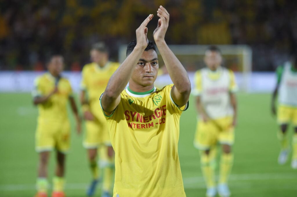 With the participation of Mustafa Mohamed .. Nantes tied with Nice in the French League