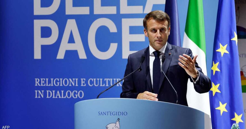 Macron: Peace is possible when the Ukrainians are decided by “