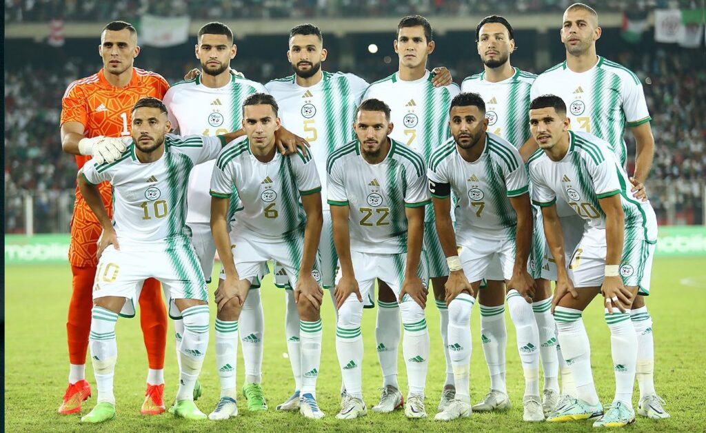 The Algerian national team faces South Africa amicably in November