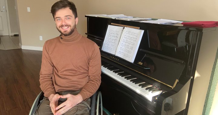 Edmonton pianist finds way to play despite spinal cord injury