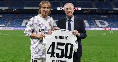 In numbers .. Modric’s harvest with Real Madrid after his arrival in the 450th match