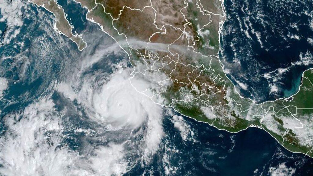 At least dead in Mexico as a result of Hurricane Roslin