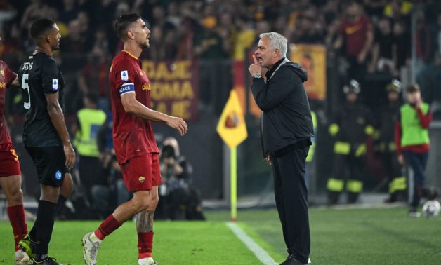 Mourinho says Roma did not deserve to lose against Napoli