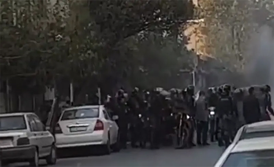 Iranian security assaults high school students in Tehran