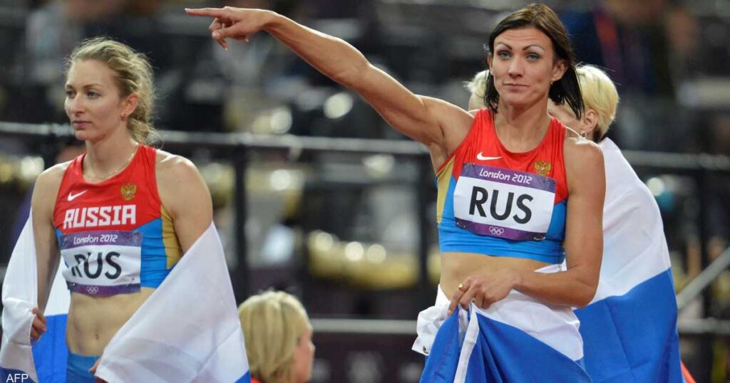 A Russian runner of its Olympic title for the year 2012