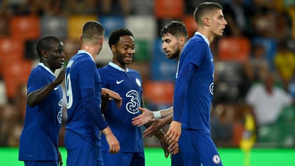 Chelsea offensive trio against Salzburg in the Champions League