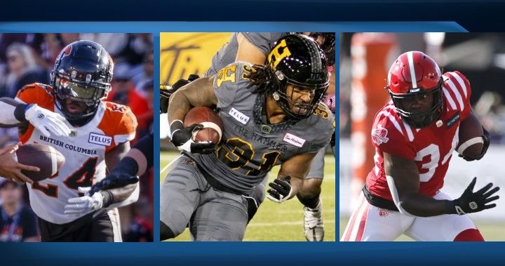 James Butler, Sean Thomas Erlington and Dedrick Mills receive CFL players of week honours