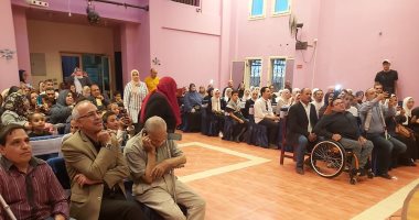 Hani Shenouda and the convoy of happiness spread the joy among the guests of the Association of Mrs. Nafisa