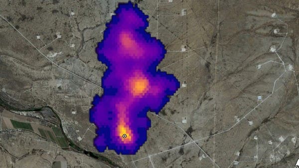 By chance .. NASA monitors dozens of methane emissions in huge quantities of land