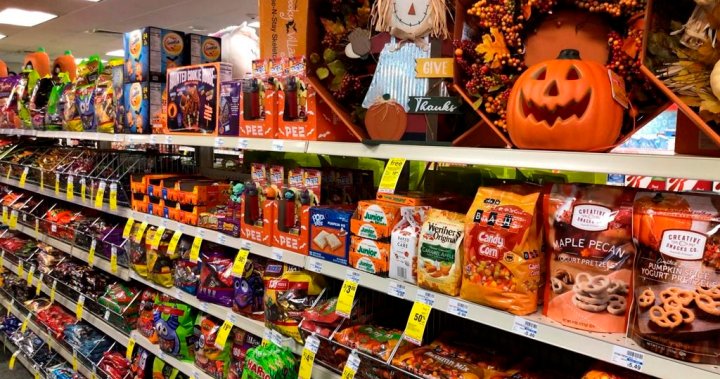 A new survey breaks down how Canadians decide what to buy for trick-or-treaters