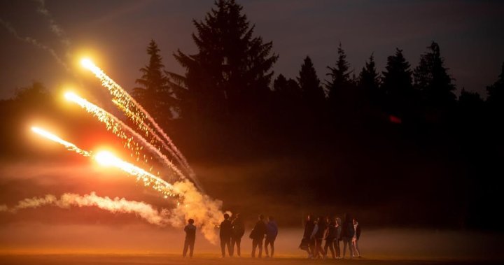 Fireworks are a Halloween tradition in B.C., but many cities regulate them