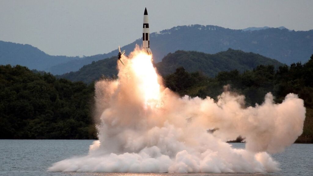 North Korea launches a “unspecified” ballistic missile