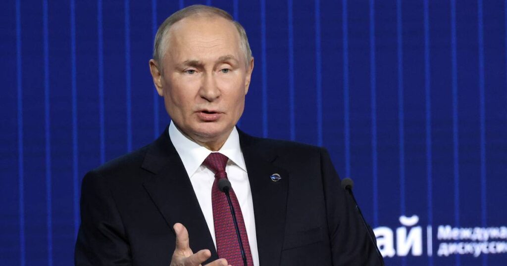 Putin says he won’t use nuclear weapons in Ukraine