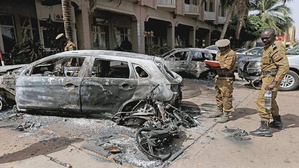 A terrorist group close to al -Qaeda adopts the Burkina Faso attack