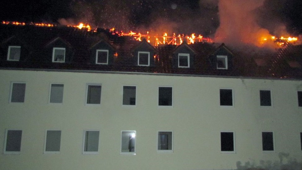 Incendiary attack on a hostel to accommodate refugees in Germany