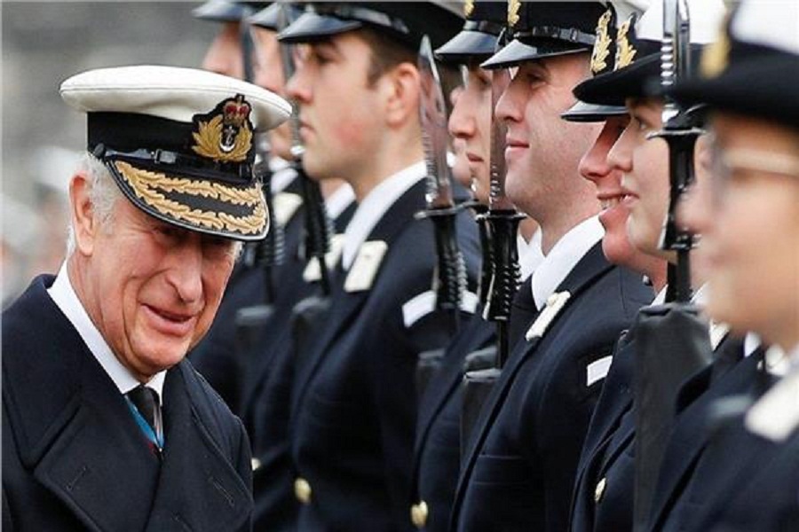 Buckingham Palace: King Charles III holds the position of commander -in -chief of the Marine after Prince Harry