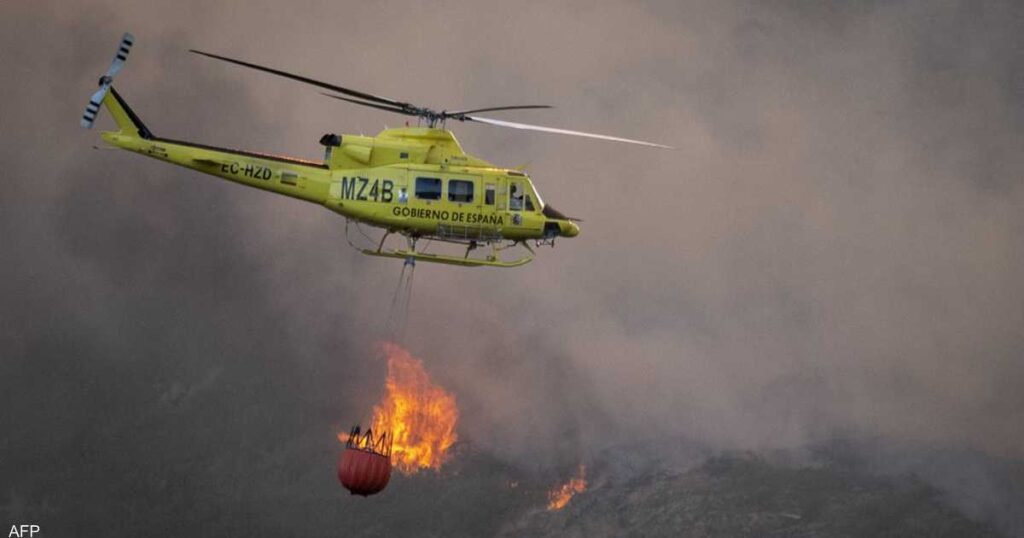 Dozens of fires in Spain due to increased temperatures