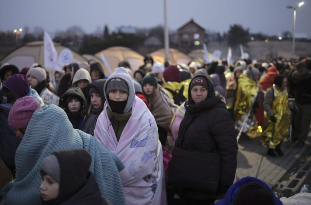 Study: The displacement of more than 7 million people inside Ukraine