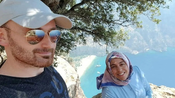 He pushed his pregnant wife from the top of the slope .. 30 years of prison for a Turkish man