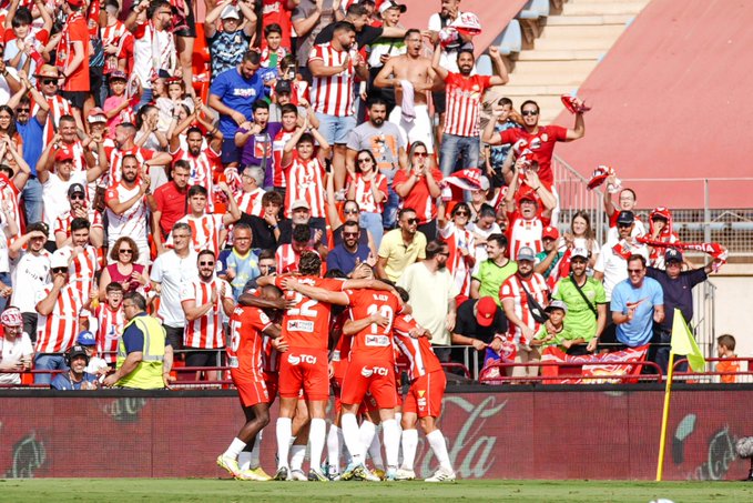 Almeria turns the table to Celta Vigo in the Spanish League