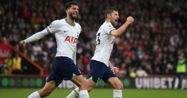 Tottenham exceeds Bournemouth Burimmontada in the English Premier League .. Video